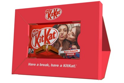 Nestlé запускает персонализированную рекламную кампанию KitKat 