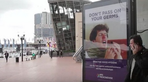 Австралийские рекламисты научили наружную рекламу чихать