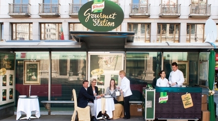 Компания Gewista накормила жителей Вены супами из коллекции Kaiserteller Gourmet