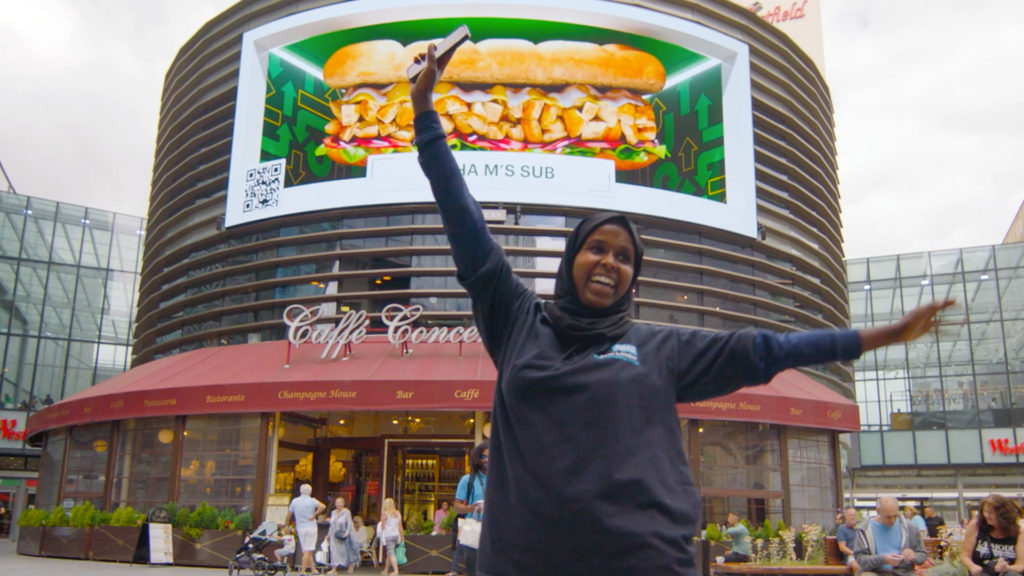 Ocean Outdoor позволил поклонникам культовых сэндвичей Subway приготовить их самостоятельно
