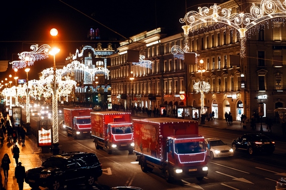 «Рождественский караван» Coca-Cola завершил свое путешествие по России