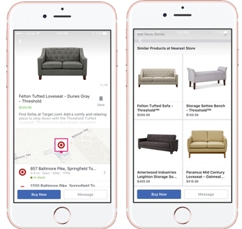 Facebook разрабатывает динамичную рекламу для розничной торговли