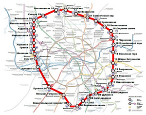 К запуску Московского центрального кольца изменится схема Московского метрополитена