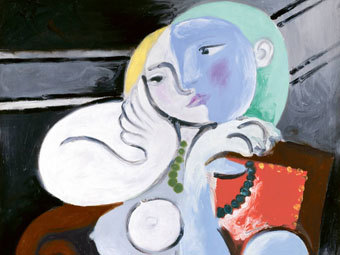 Картина Пабло Пикассо «Обнаженная женщина в красном кресле» оказалась слишком эротичной для рекламы