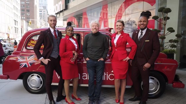 Авиакомпания Virgin Atlantic вызвала для своих пассажиров «Такси для взлета»