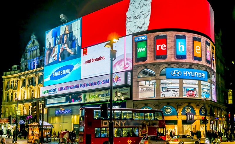 Рынок ooh-рекламы Великобритании вырос на 7,6% в 2019 году