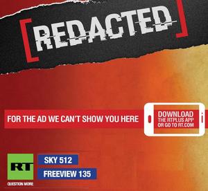 Британские outdoor-операторы испугались размещать наружную рекламу Russia Today