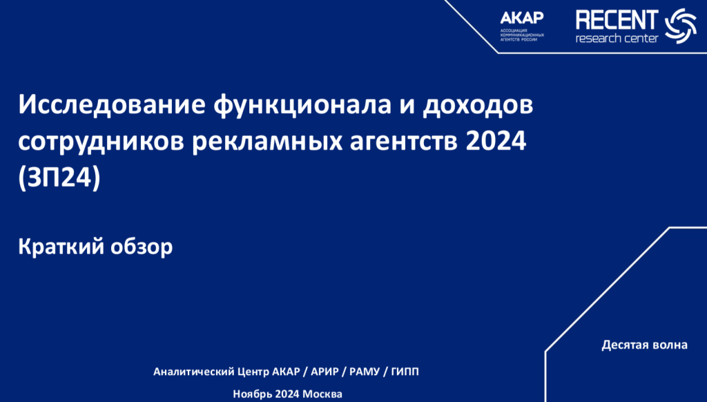 Сколько зарабатывают сотрудники рекламных агентств