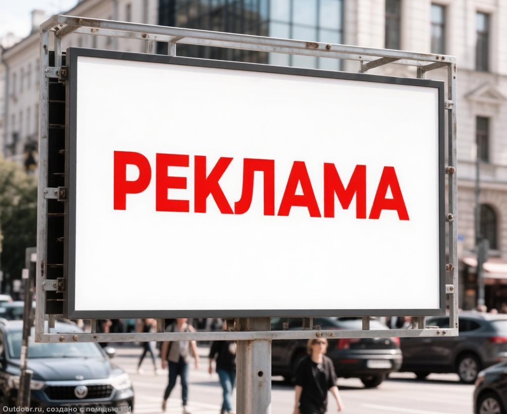Власти Омска опубликовали проект новой схемы размещения наружной рекламы