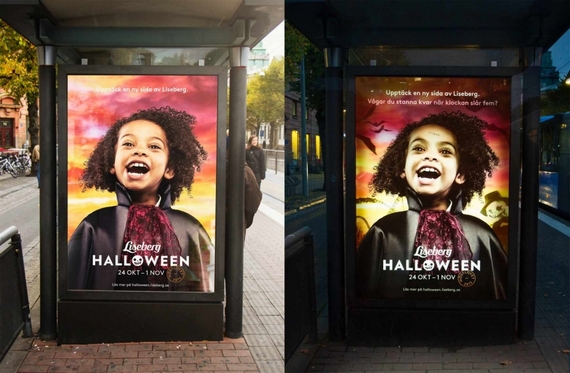Парк развлечений в шведском Гётеборге запустил в наружную рекламу тёмные силы