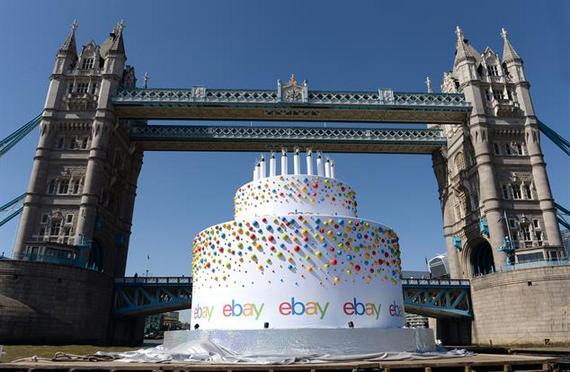 Ebay отметила своё двадцатилетие на воде