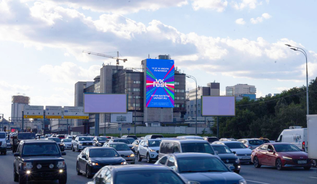 GMG запускает медиафасад на ТТК в Москве