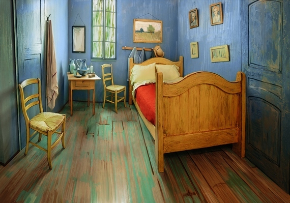 Специалисты агентства Leo Burnett Chicago воссоздали знаменитую «Спальню в Арле» Ван Гога