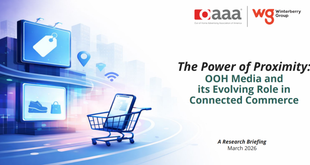 Сила близости: ooh-реклама и ее растущая роль во «взаимосвязанной коммерции»